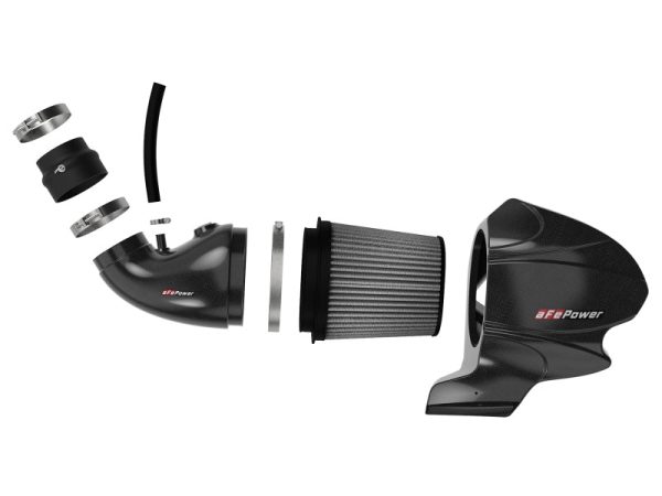 aFe Momentum Carbon Fiber CAIS w  Pro Dry S Filter 12-19 Jeep Grand Cherokee SRT8 (WK2) V8-6.4L Cheap - Image 3