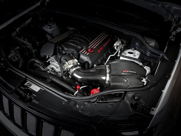 aFe Momentum Carbon Fiber CAIS w  Pro Dry S Filter 12-19 Jeep Grand Cherokee SRT8 (WK2) V8-6.4L Cheap - Image 2