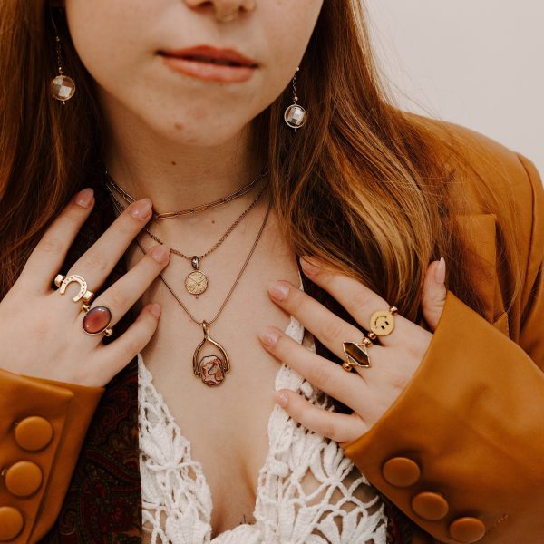 3-part Necklace Base Stack (Necklet™ + Paperclip + AuraDel Drop + Wishbone) For Cheap - Image 2